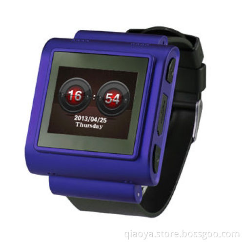 Smart Pulse Rate Monitor Watch Phone, Supports Bluetooth 2.0, GPS Navigation